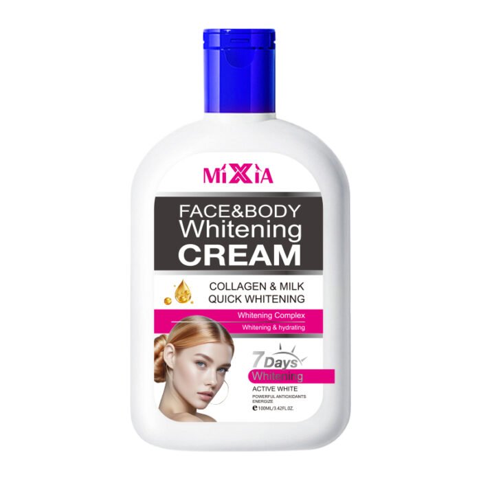 MIXIA Carotenoid body lotion, containing black rice tree fruit extract, non greasy, anti acne, milk skin whitening cream Manufacturer Wholesale - Image 2