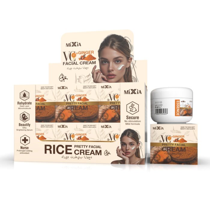 MIXIA Vitamin C Face Whitening Cream VC Acne Pimple Mark Removal Dark Spots Facial Creams Moisturizing Cream Skin Care 50ml Manufacturer Wholesale