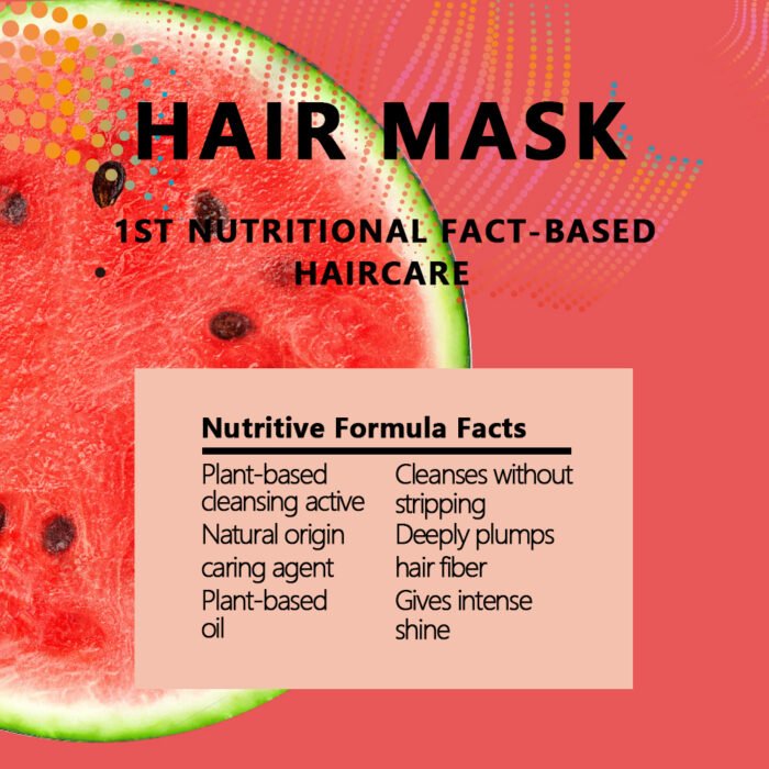 MIXIA Moisturizing watermelon fragrance hair mask moisturizing and smoothing hair repair frizzy hair oil cream conditioner Manufacturer Wholesale OEM Private Label - Image 4