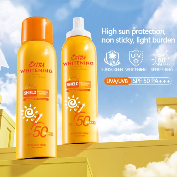 MIXIA High Efficiency Sunblock Isolation Protection Delicate Refreshing Body Face Whitening Sunscreen Spray Manufacturer Wholesale - Image 5